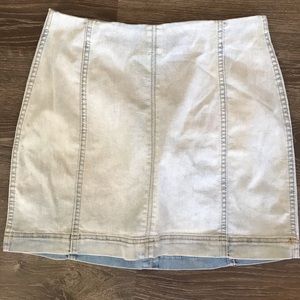 Denim skirt